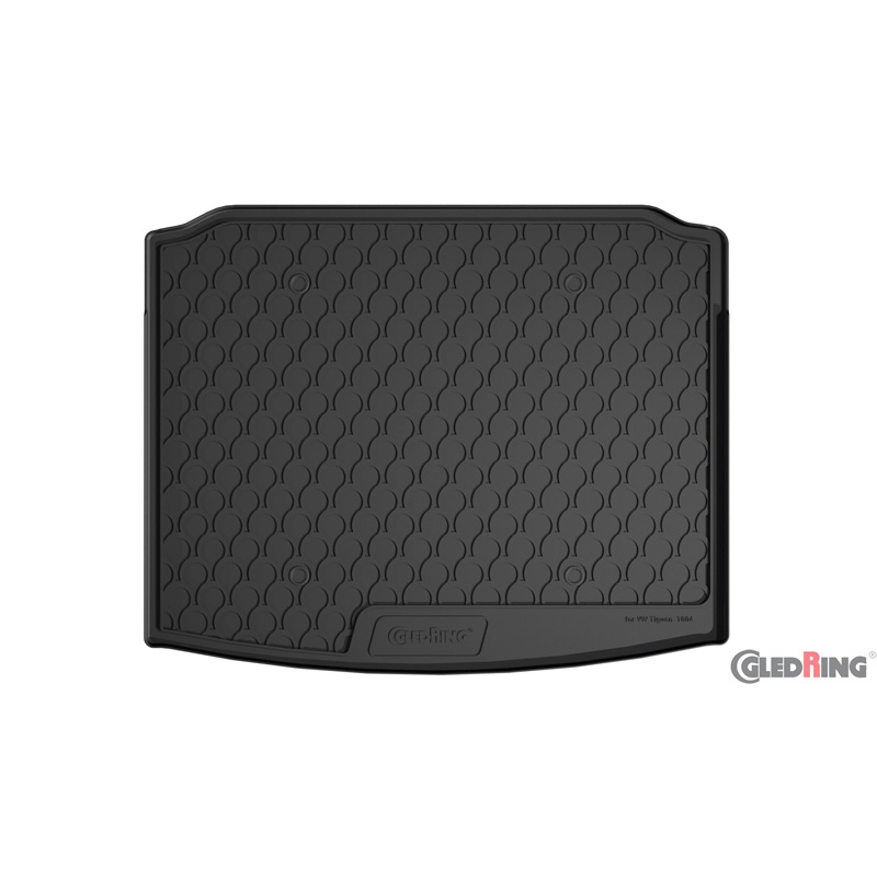 Rubbasol (Rubber) Kofferbakmat  Volkswagen Tiguan II 2016-2024 excl. e-Hybrid (5-Personen) (Lage laadvloer)