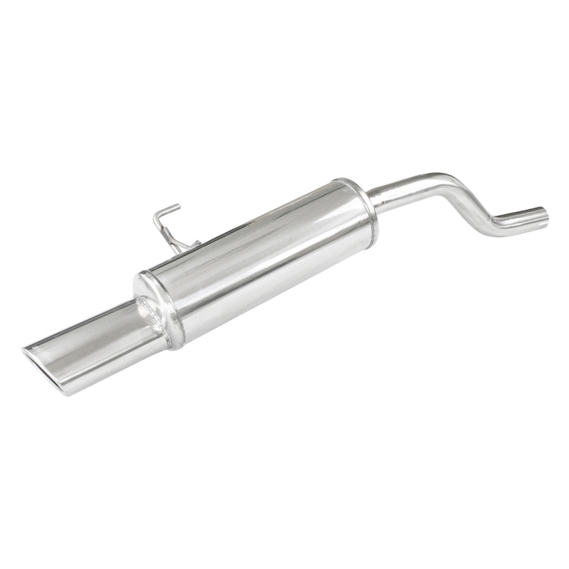 100% RVS Sportuitlaat  Renault Clio II 1.6 16v (110pk) 120x80mm