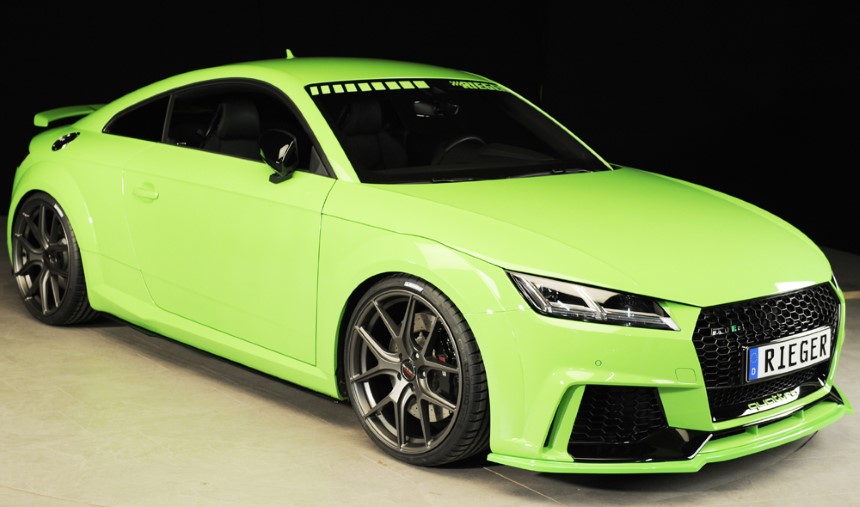 Voorspoiler Audi TT RS 8J1-FV/8S 16-18 ABS Rieger