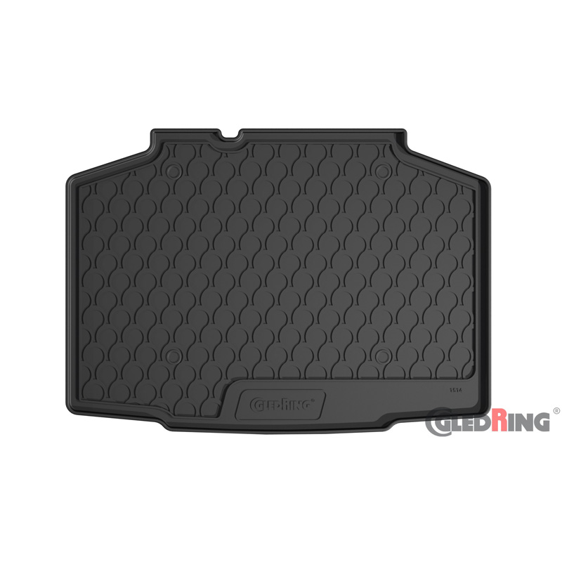 Rubbasol (Rubber) Kofferbakmat  Skoda Kamiq 9/2019- (Lage laadvloer)
