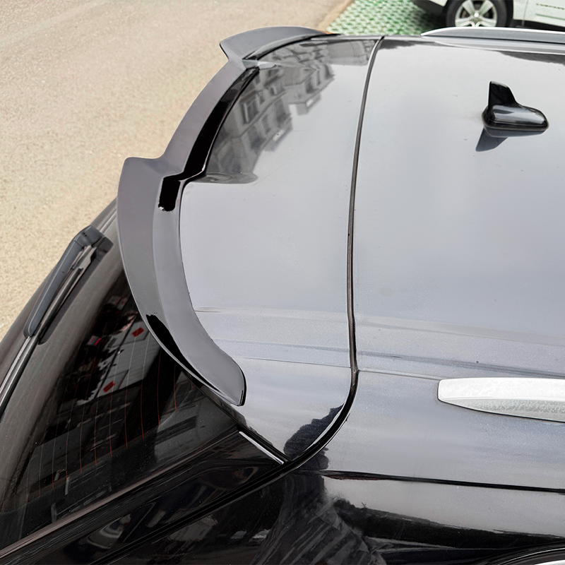 Dakspoiler (Spoiler Cap)  Audi Q7 (4M) 2015-2019 & FL 2019 incl. S-Line (ABS Glanzend zwart)