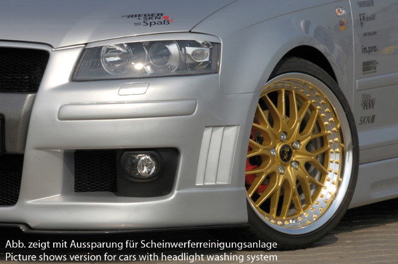 Voorbumper Audi A3 8P R-frame Rieger