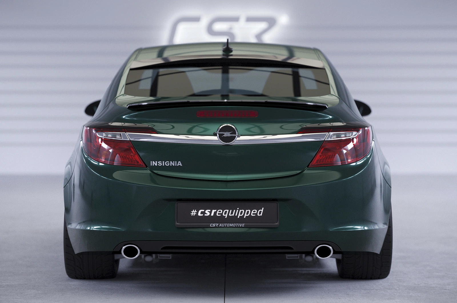 Achterspoiler Opel Insignia A glans zwart 09/2013–2017 van CSR Automotive