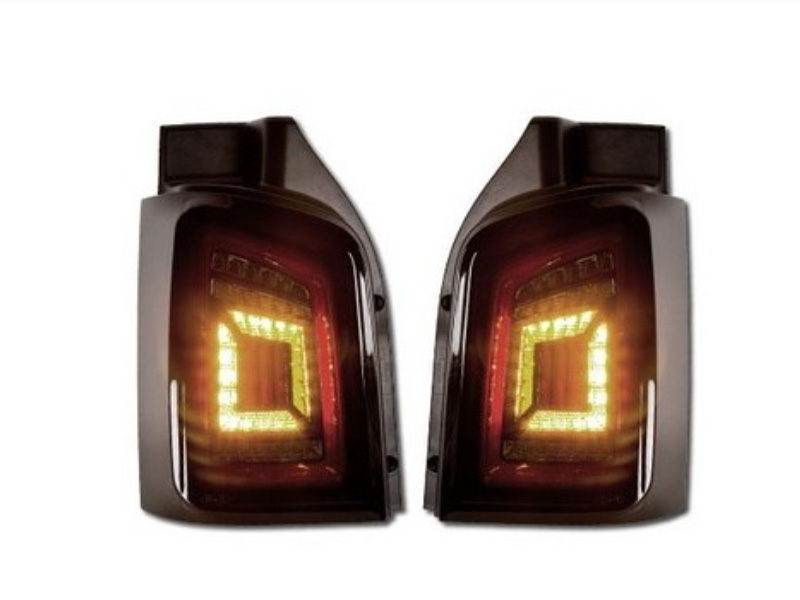 Achterlichten VW Transporter T5 03-09 / T5 GP 09-14 LED Tube Achterklep