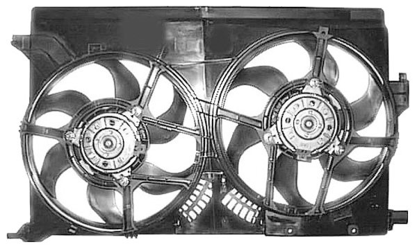 Radiator FAN SIGNUM/VECTRA C 02-05 315mm -AC