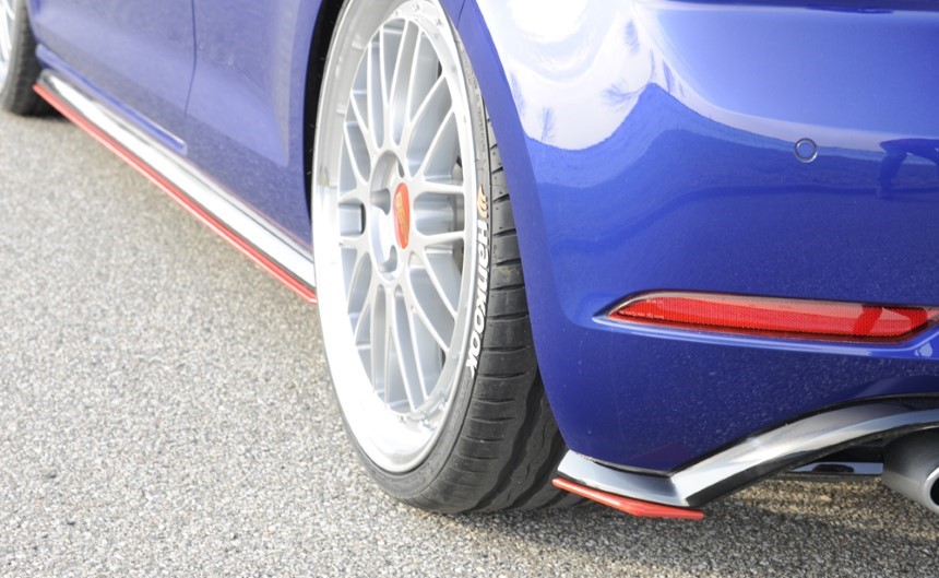 Achterzijskirts VW Golf 7 R/R-line Rieger