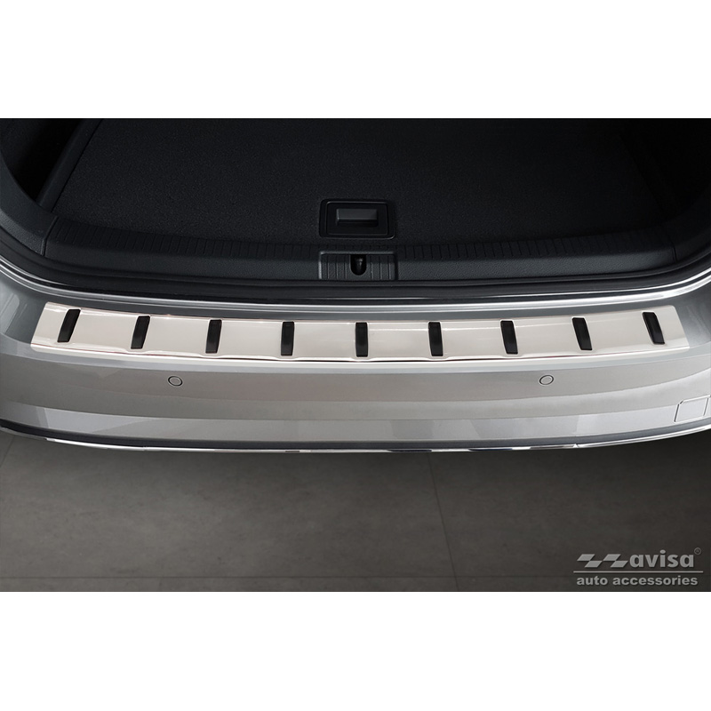RVS Achterbumperprotector  Volkswagen Golf VII Variant Facelift 2017-2019 (incl. R-Line & Alltrack) 'STRONG EDITION'