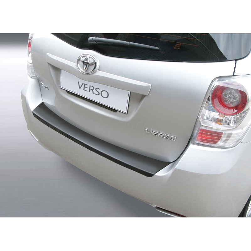 ABS Achterbumper beschermlijst  Toyota Verso 2009-2013 Zwart