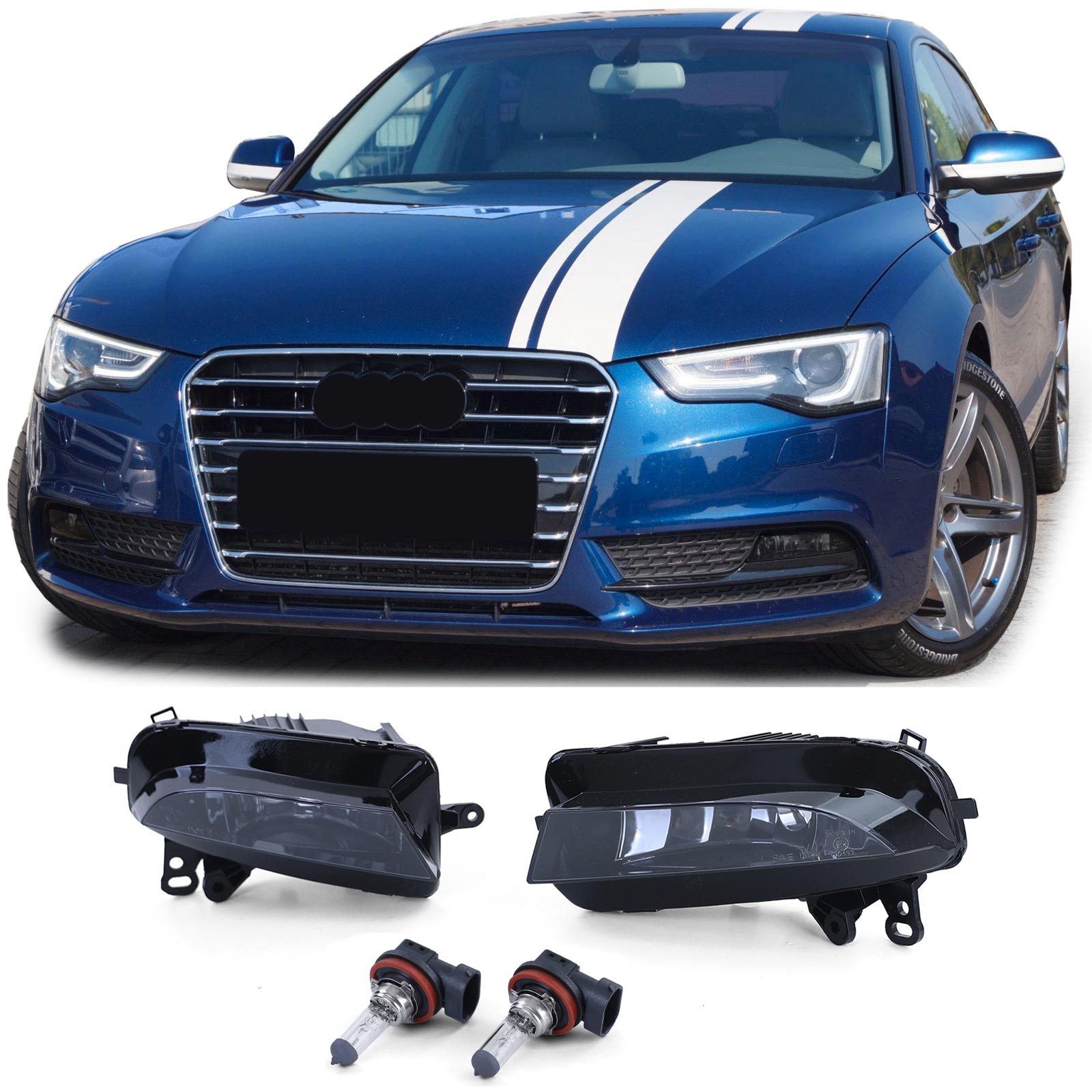 Mistlampen Audi A5 8T 8F 11-17 niet S-Line