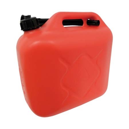Benzinekan 10L 670g rood