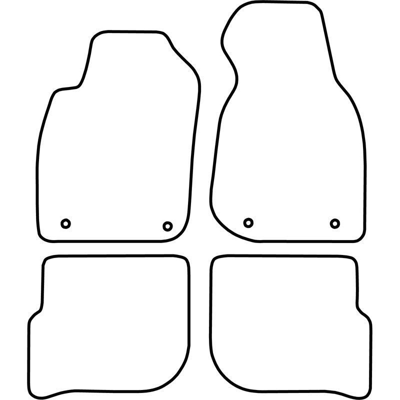 Automatten  Audi A6 1999-2004