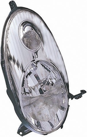 Koplamp rechts MICRA K12 02-05 DEPO/Chroom