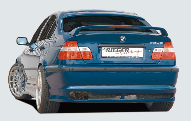 Achterbumper Diffusor BMW E46 Sedan vanaf 2002 Rieger