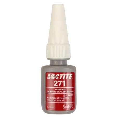 Loctite 587182 Borgmiddel hoog (rood) 5ml