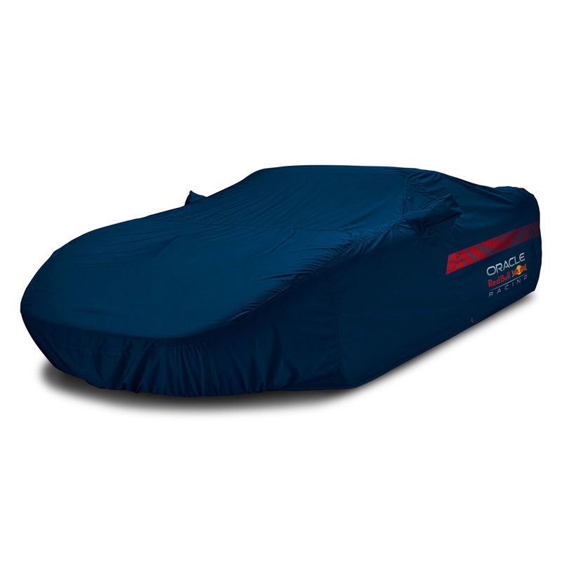 Red Bull Oracle Universele 3-laags autohoes - Maat L - Blauw/Rood