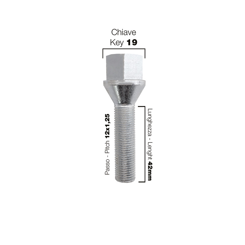 Simoni Racing Aluminium Spoorverbreder Set - 2x12mm(VA) - 2x16mm(AA) (Naaf 58,1mm) inclusief wielbouten -  Alfa Romeo diversen