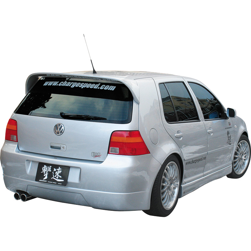 Chargespeed Achterbumper  Volkswagen Golf IV (FRP)