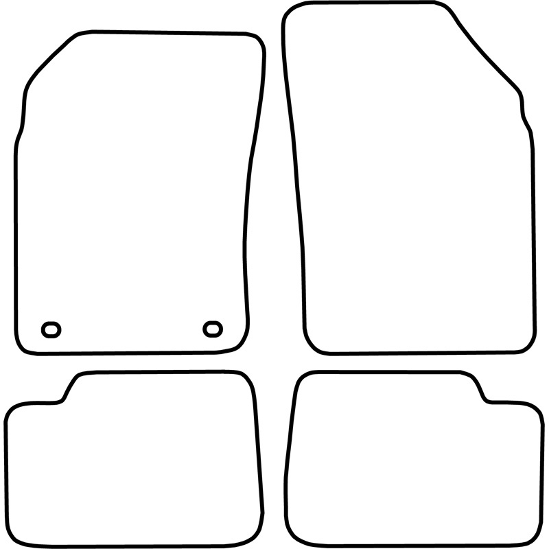 Automatten Velours  Nissan Micra 1992-2003
