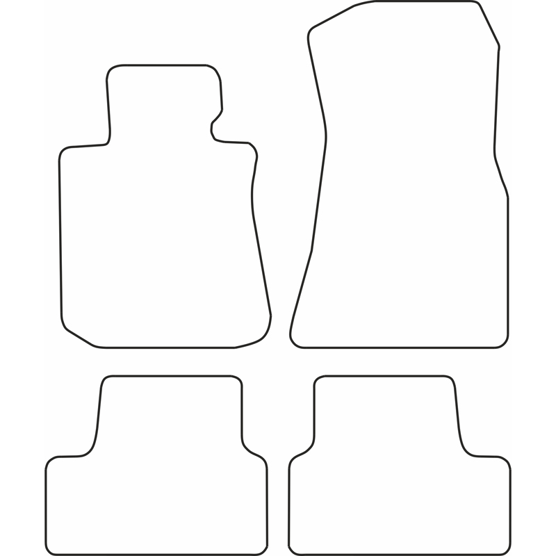 Automatten Velours  BMW i4 (G26) 2021-