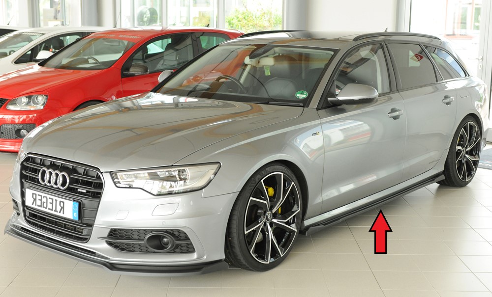 Zijskirts Audi A6 (4G/C7): 11.10-08