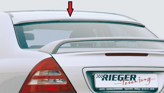 Dakraamspoiler Mercedes W203 Rieger