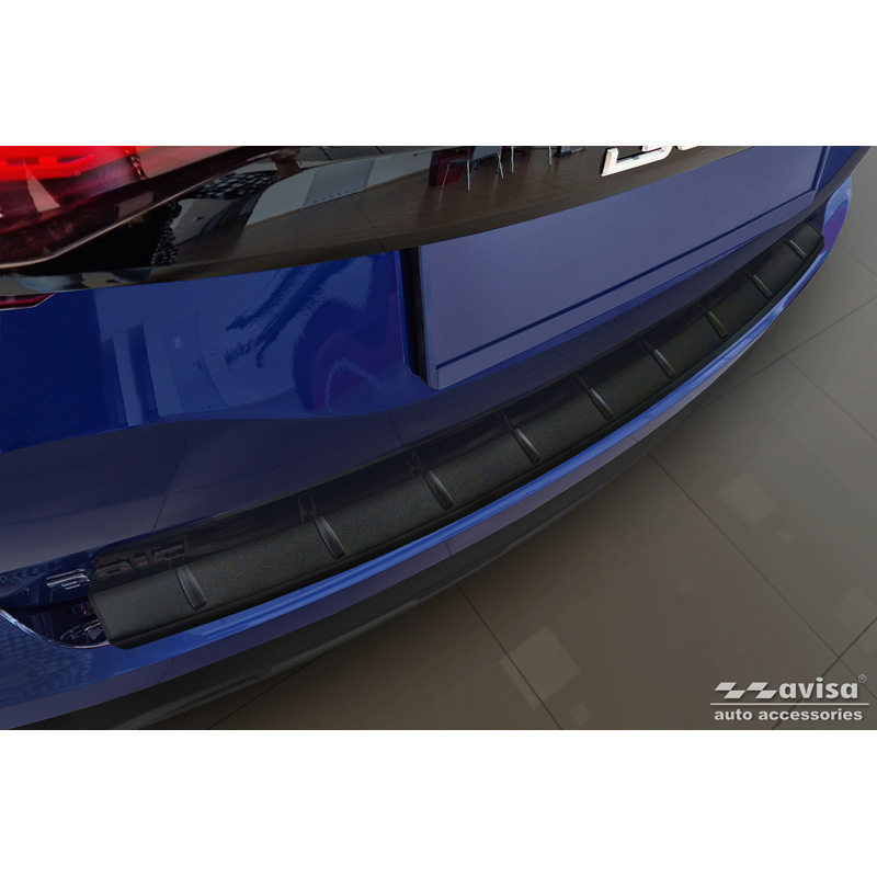 Matzwart RVS Achterbumperprotector  BAIC Beijing 3 (X35) 2023- 'Ribs'