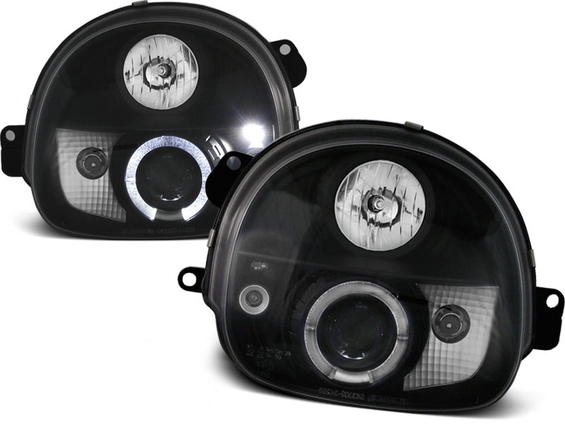 Koplampen Renault Twingo 93-07 Zwart
