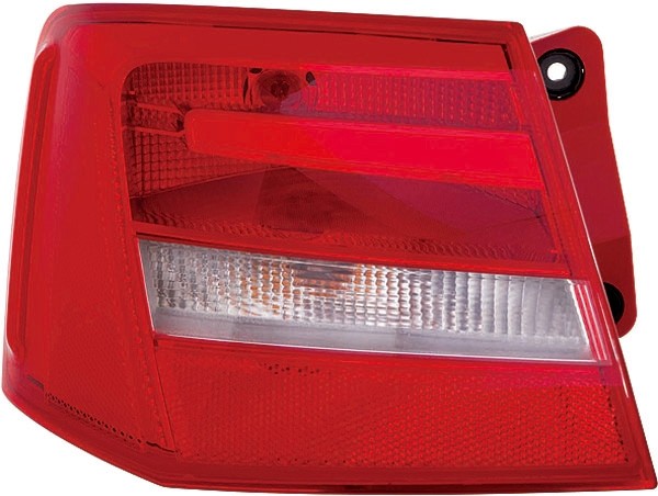 Achterlicht rechts Audi A6 4G 11- Rood/wit