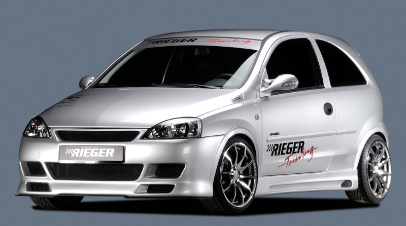 Voorbumper Opel Corsa C ook voor facelift Rieger