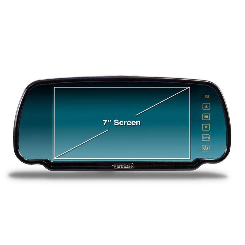 ParkSafe 7'' smalle LCD achteruitkijkspiegel