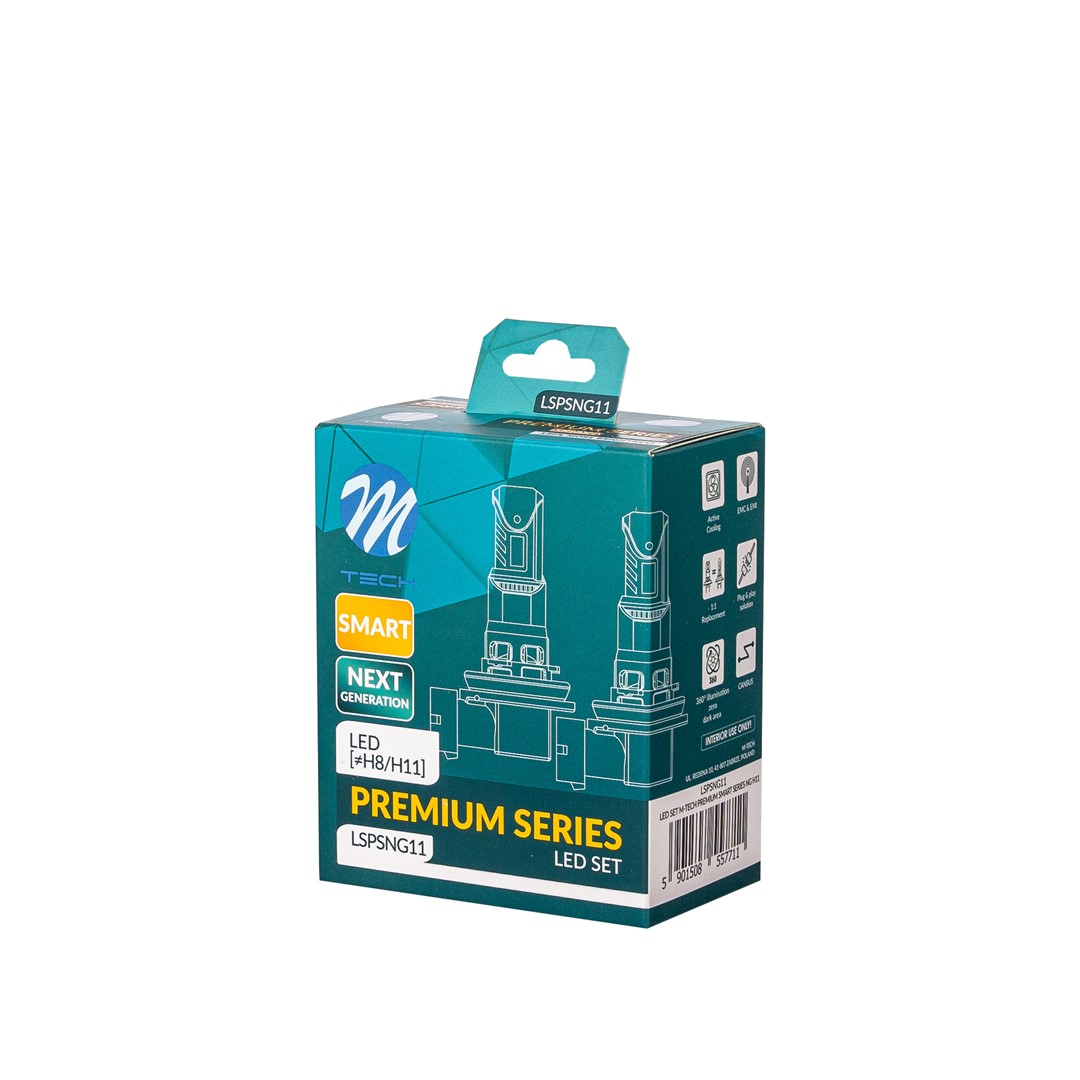 H11 LED Lampen M-TECH Premium Smart Series Canbus