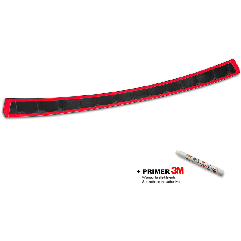 Avisa Matzwart RVS Achterbumperprotector  Dacia Bigster 2024- 'Ribs'