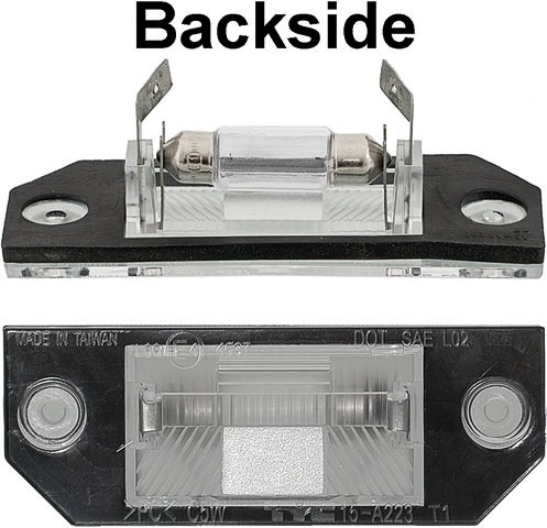 Kentekenverlichting Ford Focus II