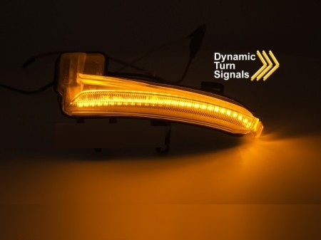 Zijspiegel Knipperlichten Skoda Suberb III 15-18 Wit LED