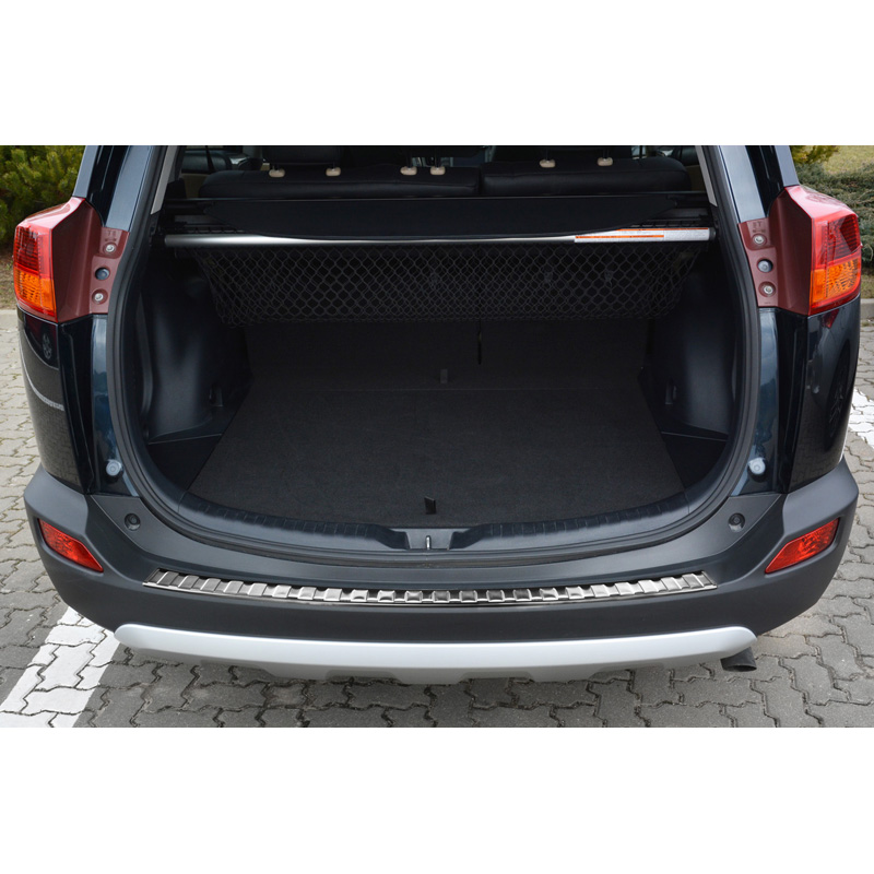 RVS Achterbumperprotector  Toyota RAV-4 2013-2015 'Ribs'