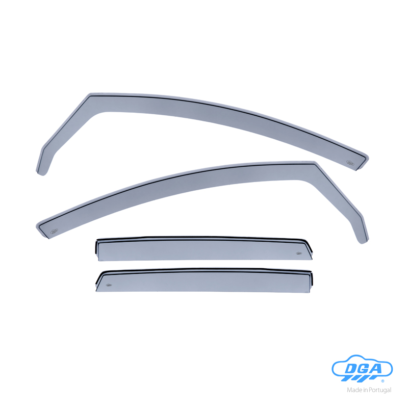 DGA Zijwindschermenset  Opel Astra J HB 5-deurs 2009-2015 (4-delig)