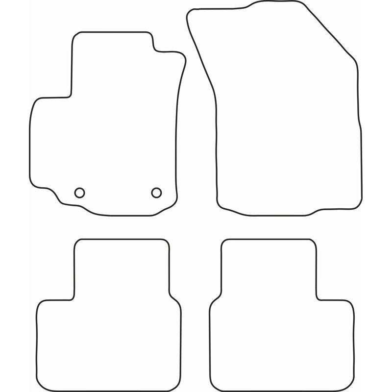 Automatten  Suzuki SX-4 2006-2013
