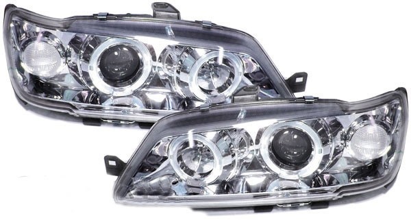 Koplampen Peugeot 306 93-97 Chroom