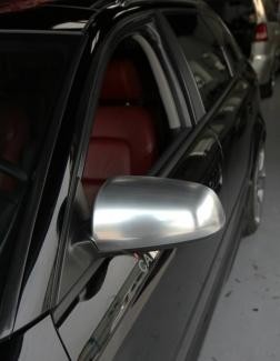 Spiegelkappen Audi A4 02-08 8E B6/B7 S4 look mat chroom
