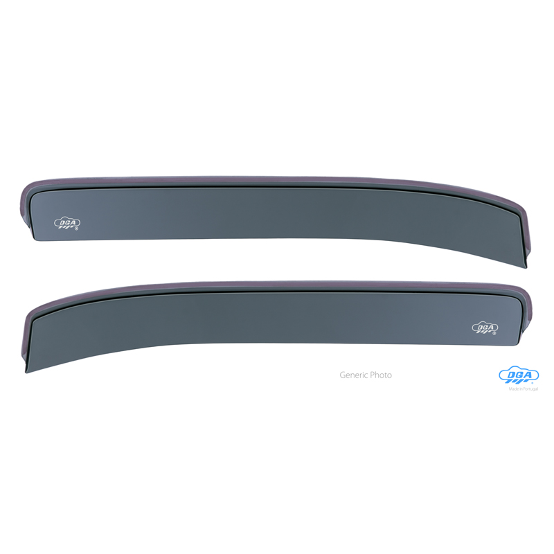 DGA Zijwindschermen (Achter)  Audi A3 (8P) Sportback 2004-2012 (2-delig)