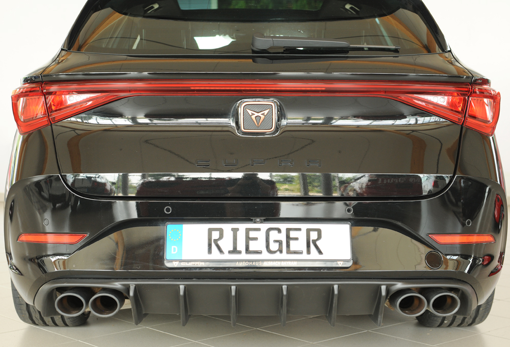 Diffuser Seat Leon KL ST/sportstourer 2020- Rieger mat zwart