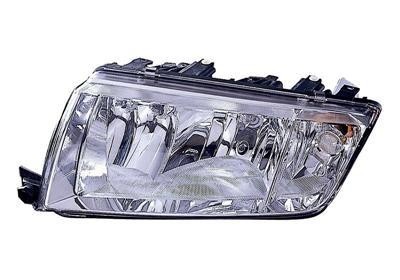 koplamp, Hella, H7+H3, elektr verstelb, links Skoda Fabia, 2000-