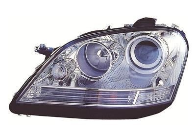 koplamp, H7+H7, elektr verstelb, incl stelmotortje, rechts Merce