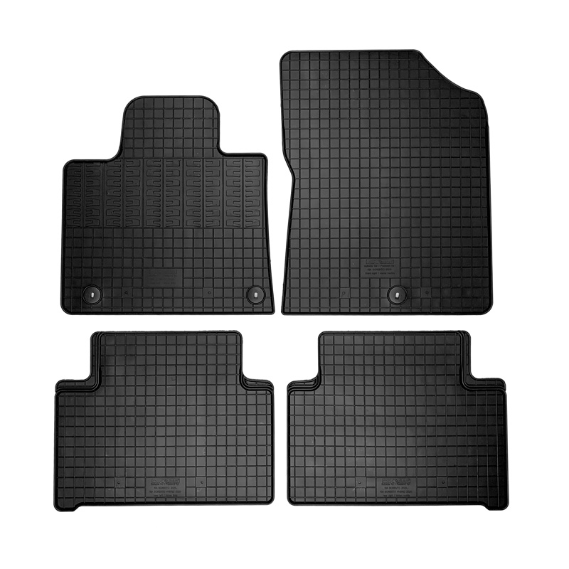 Rubber matten  Kia Sorento IV (MQ4) 2020- excl. Hybrid (4-delig + montagesysteem)
