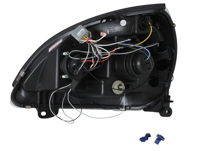 Koplampen Renault Clio C 01-05 Chroom
