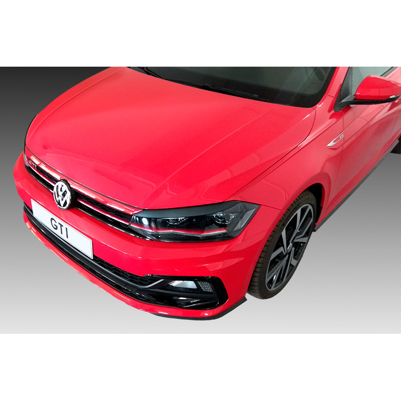 Koplampspoilers  Volkswagen Polo VI 2017- (ABS)