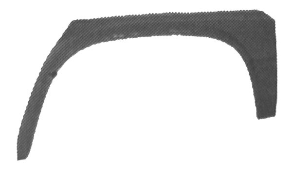 Wielschermrand ACHTER links VW T3. 79-90