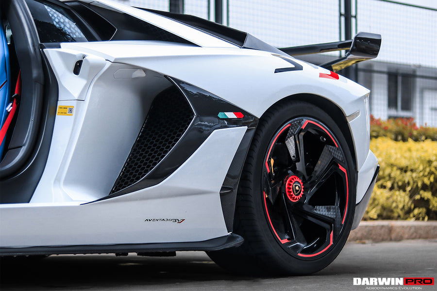 Lamborghini Aventador LP700 Coupe SVJ Style Deels Carbon Fiber Aero Full Kit  2011-2016