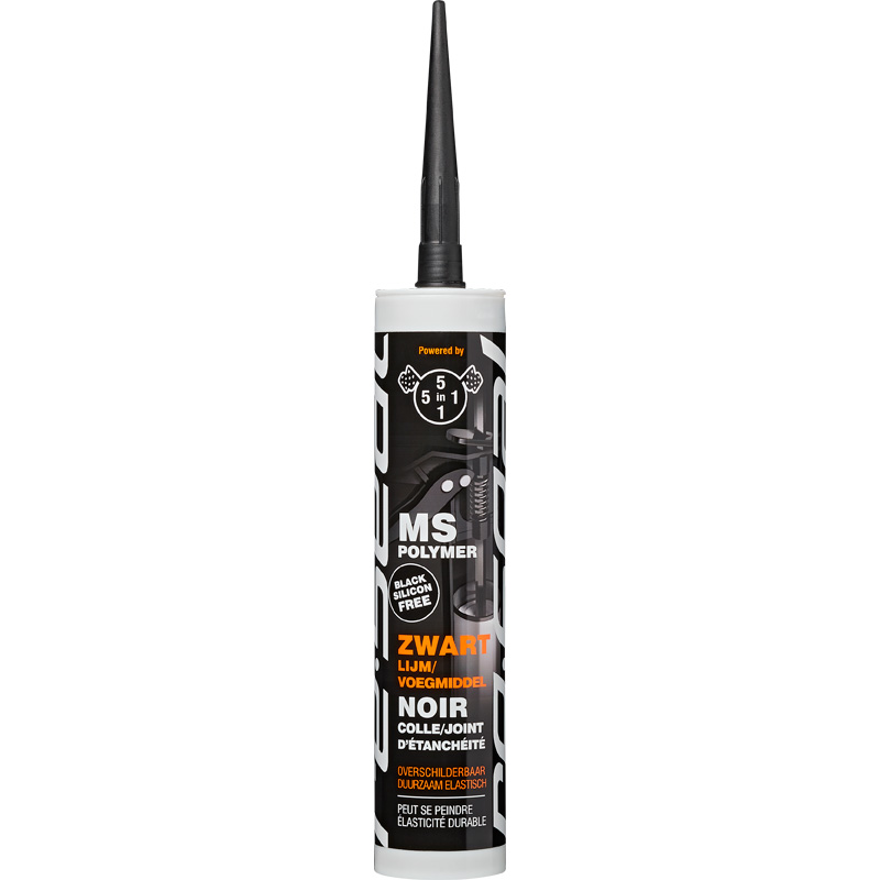 5in1 MS Polymeer zwart 290ml