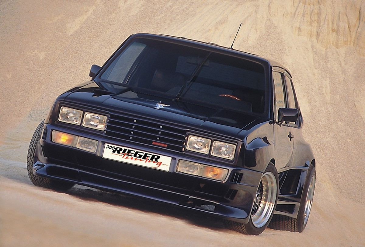 Deuropzets Breedversie ll VW Golf I Polyester Rieger